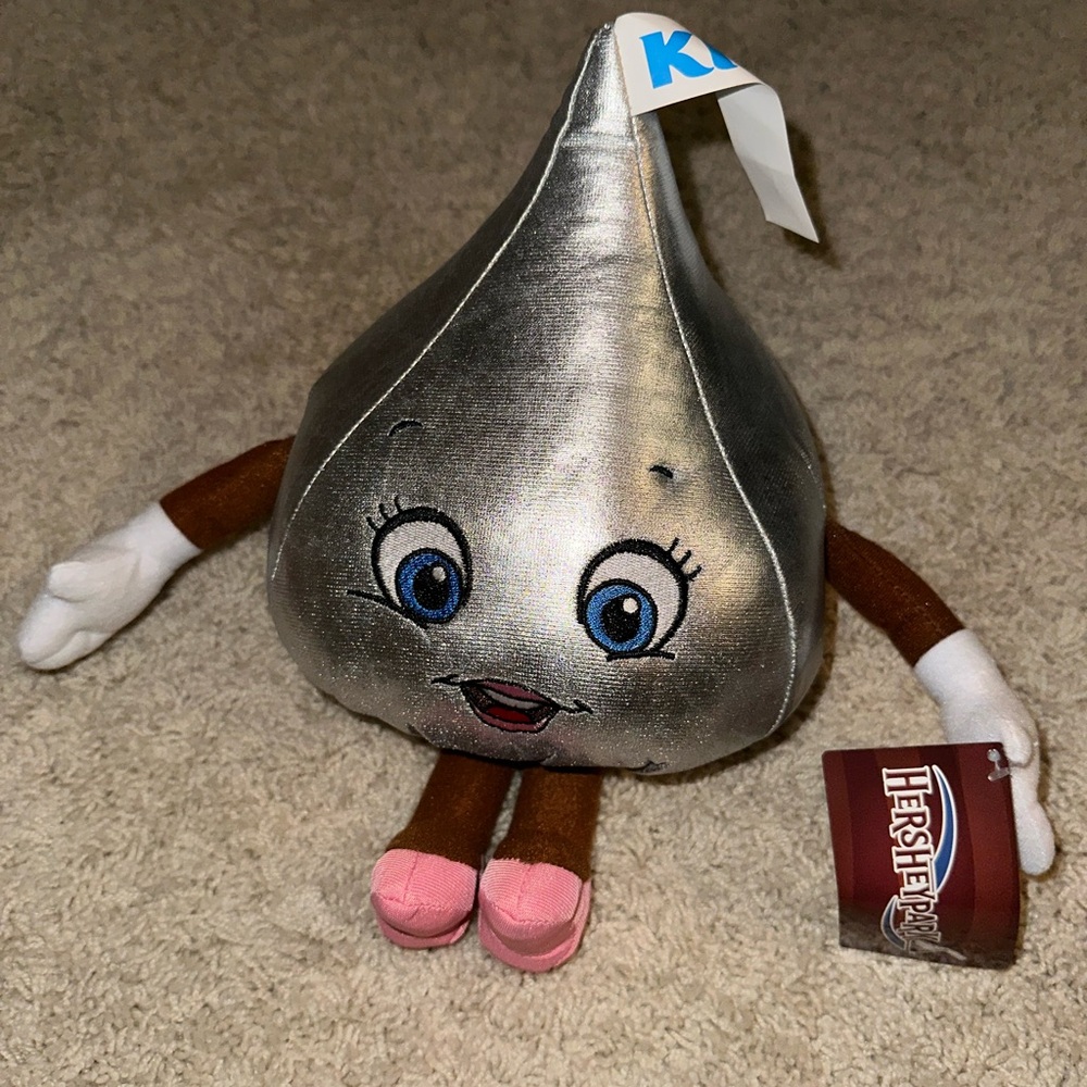 NWT Hershey Kiss plush